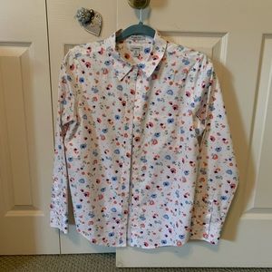 L.L.Bean Wrinkle Free Pinpoint Oxford Shirt